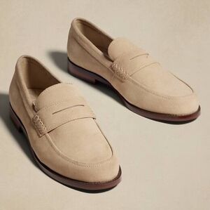 Banana Republic Factory Men's Suede Penny Loafers